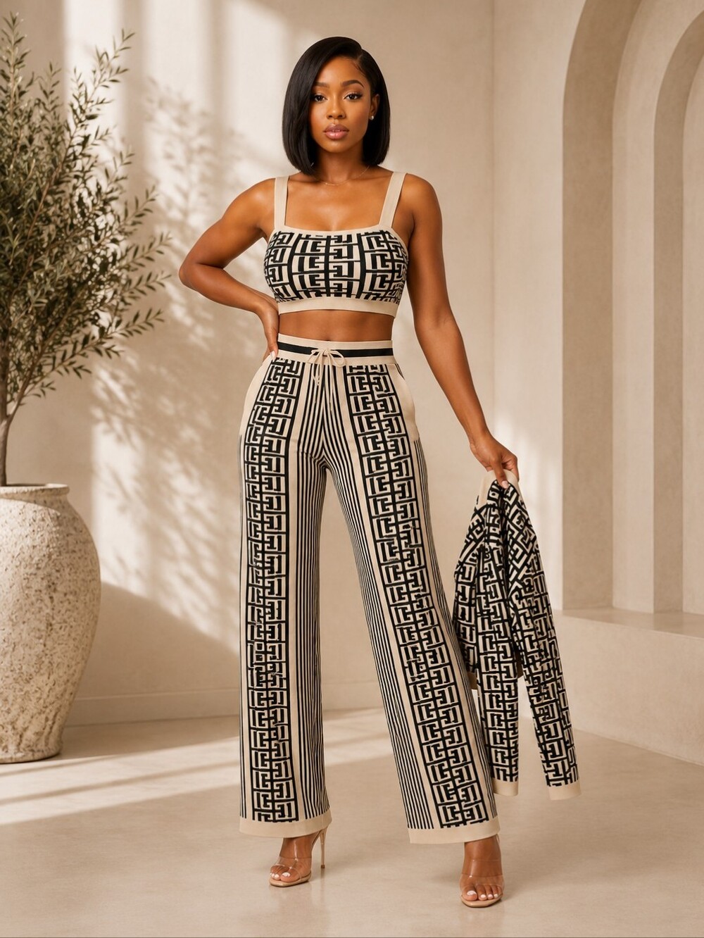 3 Piece Pants Set